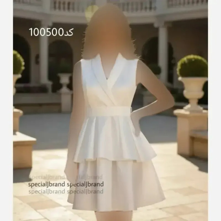 کت مجلسی عروسکی سیتا جنس تافته با آستر و کمربند