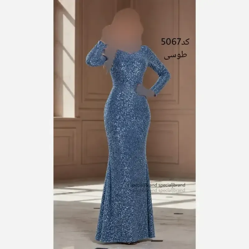 ماکسی مجلسی حریر سنگکاری شده قد 150 کمربنددار رنگ مشکی و سبز روشن سایز بزرگ