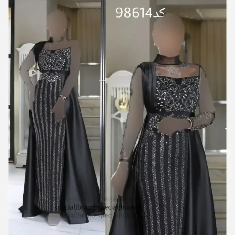 ماکسی مجلسی زنانه جنس ساتن و غواصی گرم بالا رنگ بندی متنوع سایز 38 تا 50