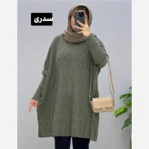 مانتو پانچ بافت تراکم بالا فری سایز