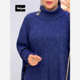 مانتو پانچ بافت تراکم بالا فری سایز