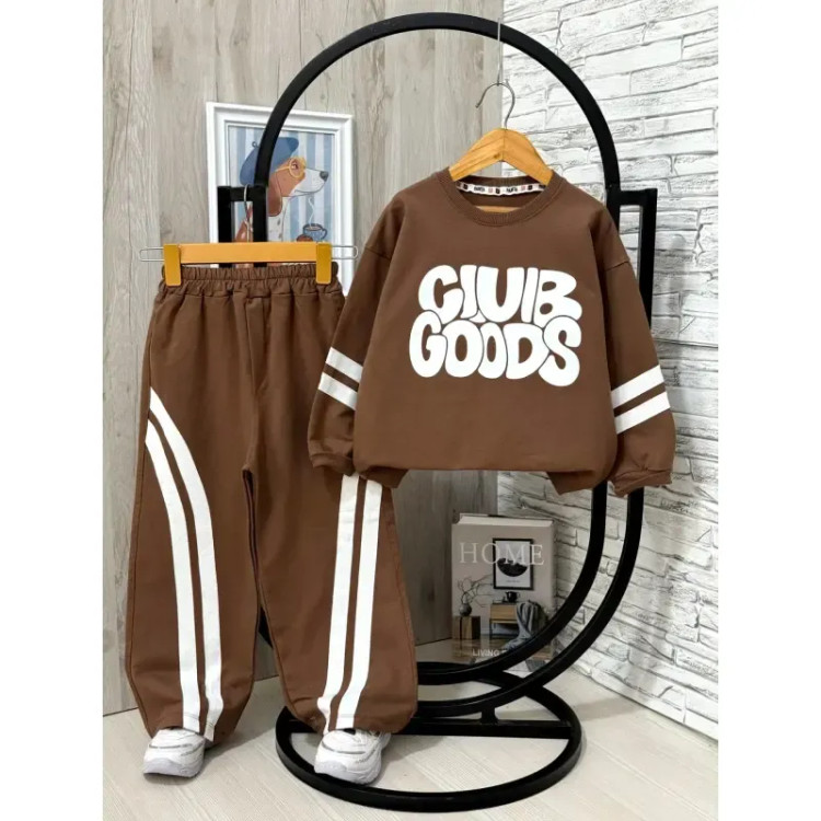 ست بلوز شلوار دورس اسپرت پسرانه و دخترانه مناسب 5 تا 14 سال سایز 50 تا 65
