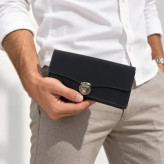 کیف پول زنانه پارچه ای نانسی قفل دار جیب دار