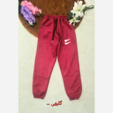 شلوار اسلش سوییت هانا جنس سوییت مخملی کشی سایز 36 تا 50